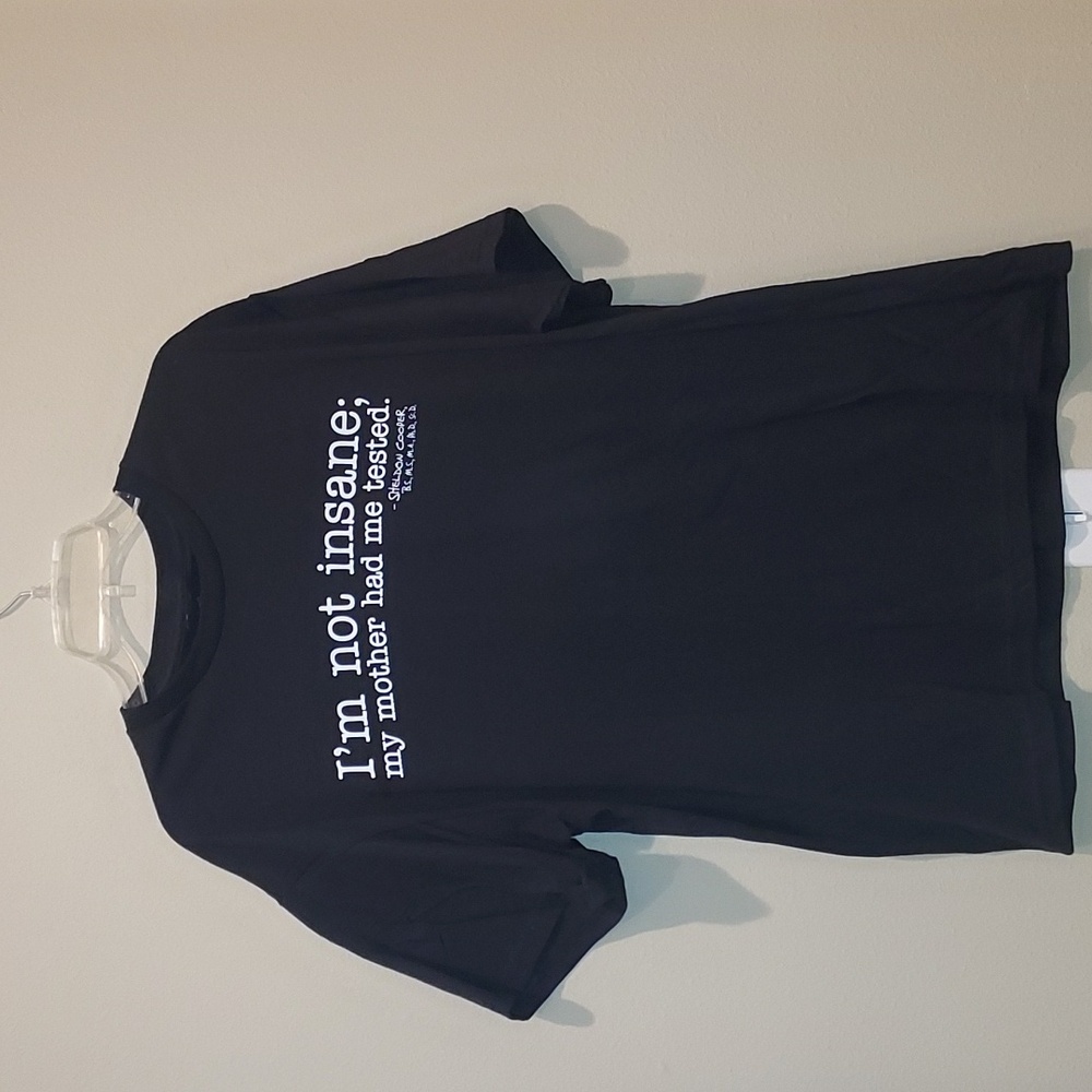 The Big Bang Theory tee shirt NWOT